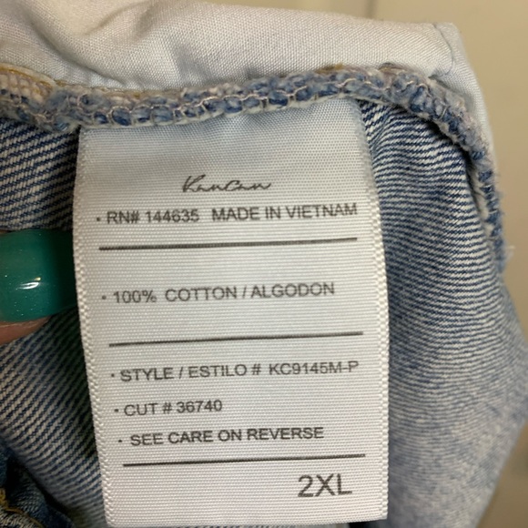 Kancan relaxed fit high rise shorts NWT - Picture 7 of 11